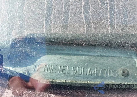 2013 Ford E-150 Commercial z USA, uszkodzony, nr VIN 1FTNE1EL5DDA47703